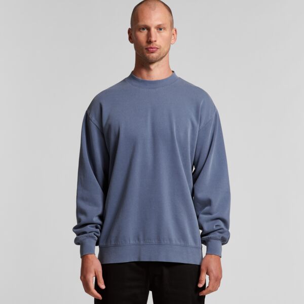 AS Colour AS Colour Mens Faded Crew 5106 AS Colour Mens Faded Crew Thumbnail