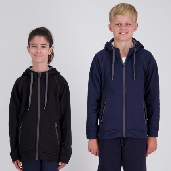 Cloke Cloke Kids Performance Zip Hoodie XTZK Cloke Kids Performance Zip Hoodie Thumbnail