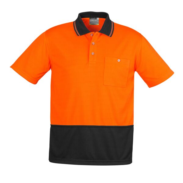 Syzmik Syzmik Unisex Hi Vis Basic Spliced Polo - Short Sleeve ZH231 Syzmik Unisex Hi Vis Basic Spliced Polo - Short Sleeve Thumbnail