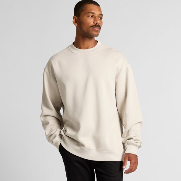 AS Colour AS Colour Mens Relax Faded Crew 5165 AS Colour Mens Relax Faded Crew Thumbnail