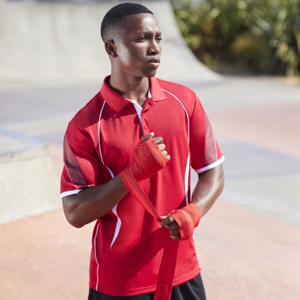 Biz Collection Biz Collection Mens Razor Short Sleeve Polo P405MS Biz Collection Mens Razor Short Sleeve Polo Thumbnail