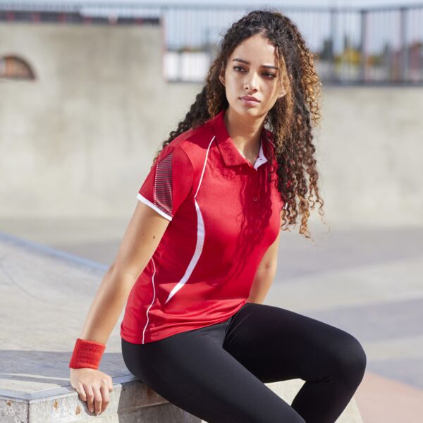 Biz Collection Biz Collection Womens Razor Short Sleeve Polo P405LS Biz Collection Womens Razor Short Sleeve Polo Thumbnail