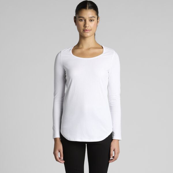 AS Colour AS Colour Womens Mali Long Sleeve Tee 4009 AS Colour Womens Mali Long Sleeve Tee Thumbnail