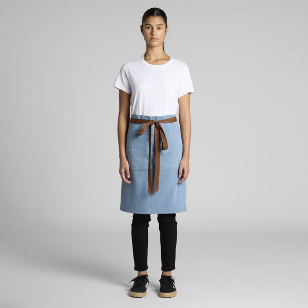 AS Colour AS Colour Denim Half Apron 1085 AS Colour Denim Half Apron Thumbnail