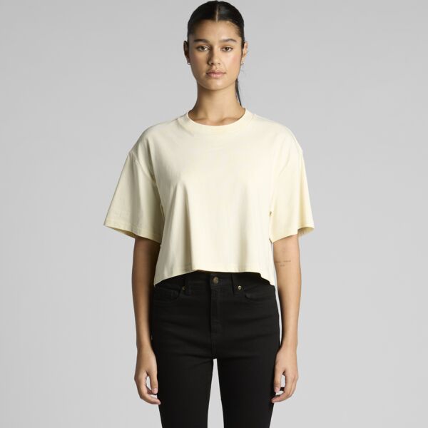 AS Colour AS Colour Womens Martina Crop Tee 4093 AS Colour Womens Martina Crop Tee Thumbnail