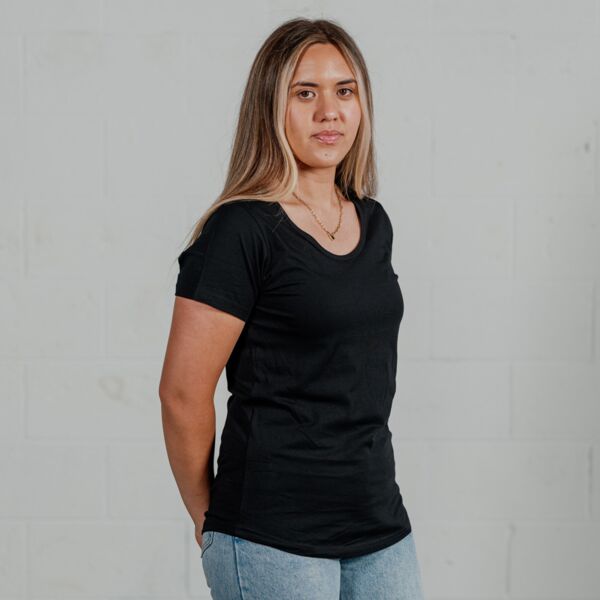 Thread Project Thread Project Womens Jazz Scoop Neck Tee 1006 Thread Project Womens Jazz Scoop Neck Tee Thumbnail