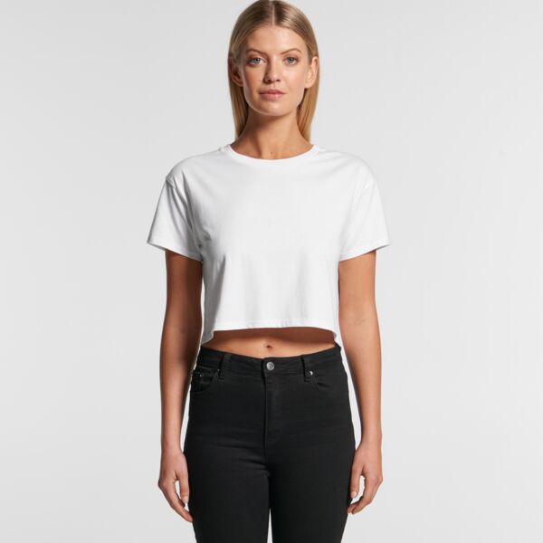 AS Colour AS Colour Womens Crop Tee 4062 AS Colour Womens Crop Tee Thumbnail