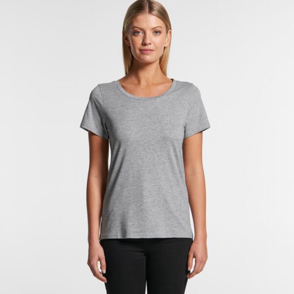 AS Colour AS Colour Womens Shallow Scoop Tee 4011 AS Colour Womens Shallow Scoop Tee Thumbnail