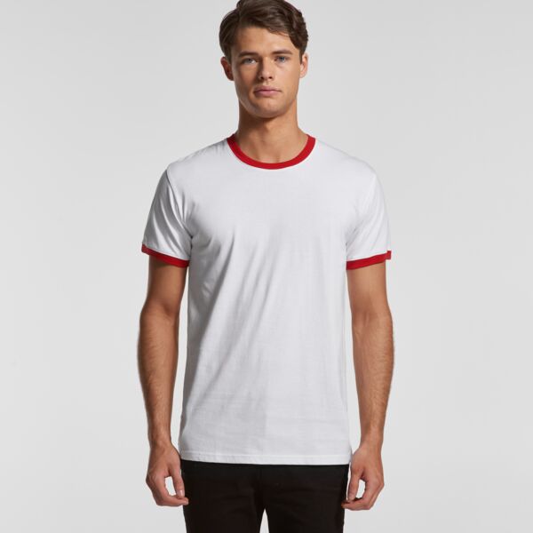AS Colour AS Colour Mens Staple Ringer Tee 5053 AS Colour Mens Staple Ringer Tee Thumbnail