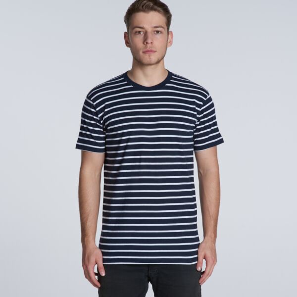 AS Colour AS Colour Mens Staple Stripe Tee 5028 AS Colour Mens Staple Stripe Tee Thumbnail