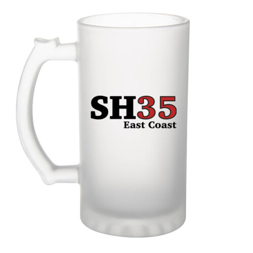 SH35 EASTCOAST - Frosted Glass Beer Mug Thumbnail