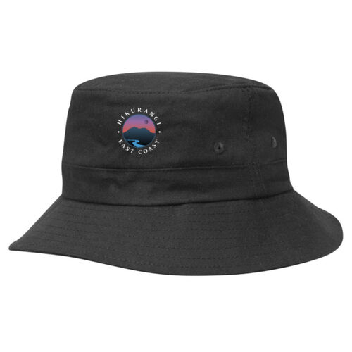 HIKURANGI E.C - Kids Twill Bucket Hat w/Toggle Thumbnail