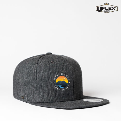 HIKURANGI E.C - U Flex Snap Back Flat Peak Cap Thumbnail