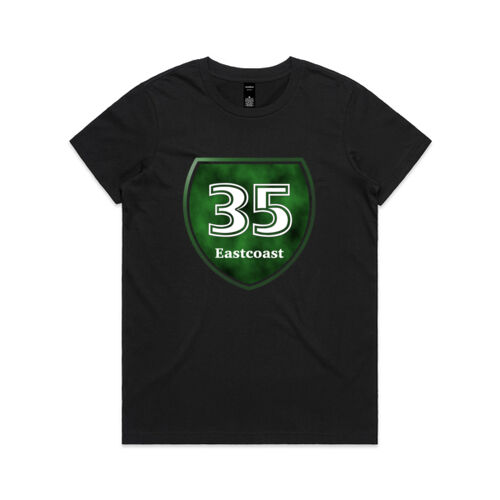 EASTCOAST 35 POUNAMU - AS Colour Womens Maple Tee Thumbnail