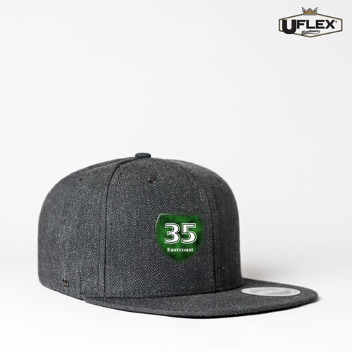 EASTCOAST 35 POUNAMU - U Flex Snap Back Flat Peak Cap Thumbnail