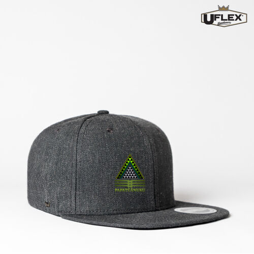 PAPATŪĀNUKU - U Flex Snap Back Flat Peak Cap Thumbnail