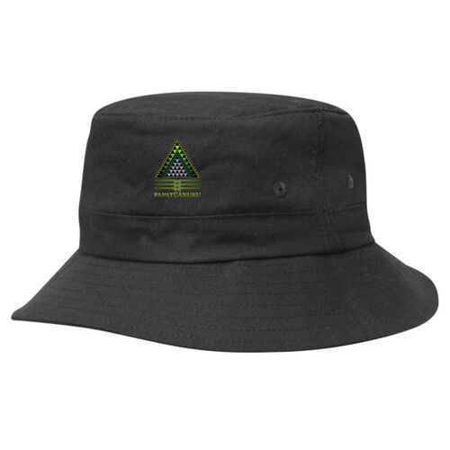 PAPATŪĀNUKU - Kids Twill Bucket Hat w/Toggle Thumbnail