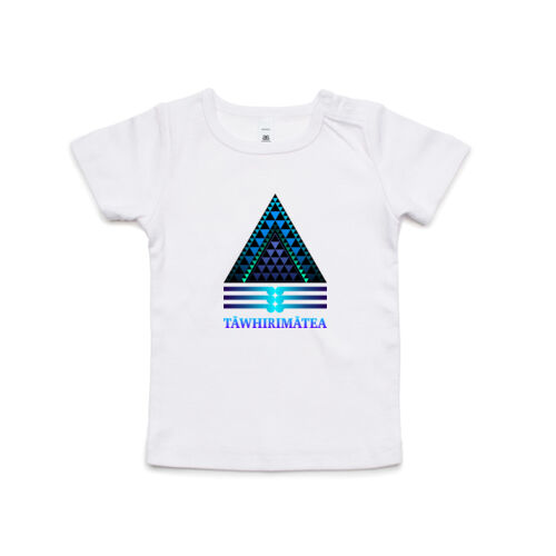 TĀWHIRIMĀTEA - AS Colour Organic Infant Wee Tee Thumbnail