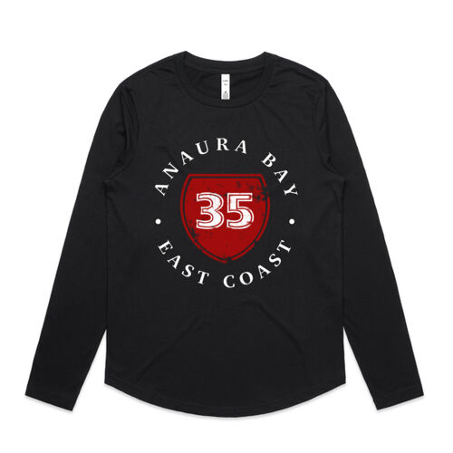 ANAURA BAY 2.0 - AS Colour Womens Curve Longsleeve Tee Thumbnail