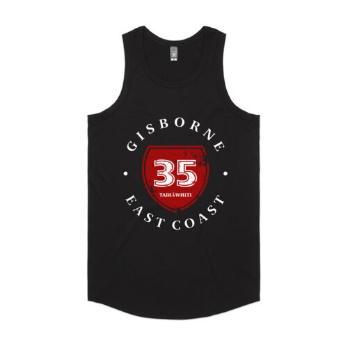 GISBORNE 35 - AS Colour Mens Authentic Singlet Thumbnail