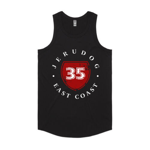 JERUDOG 35 - AS Colour Mens Authentic Singlet Thumbnail