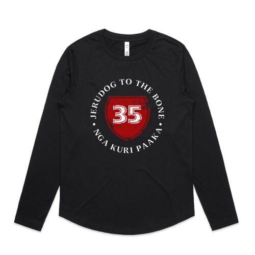 JERUDOG TO THE BONE 35 - AS Colour Womens Curve Longsleeve Tee Thumbnail