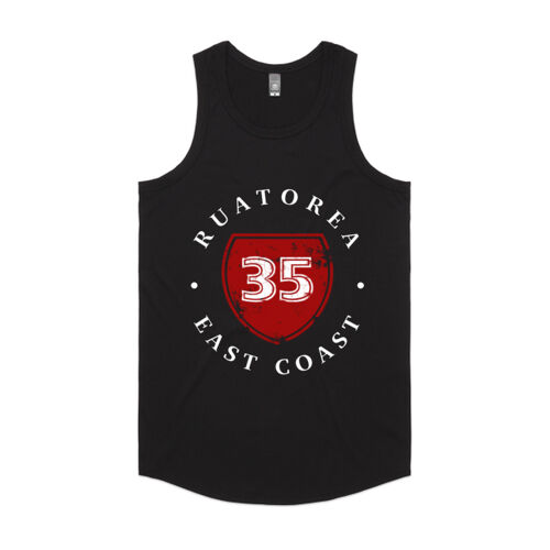 RUATOREA 35 - AS Colour Mens Authentic Singlet Thumbnail