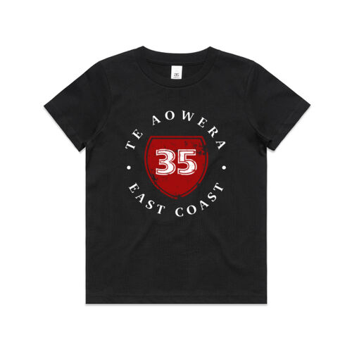 TE AOWERA 35 - AS Colour Kids Youth T shirt Thumbnail