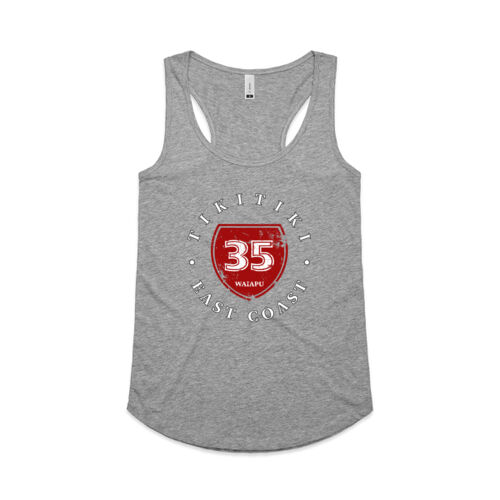 TIKITIKI 35 - AS Colour Womens Yes Racerback Singlet Thumbnail