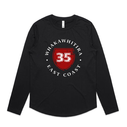 WHAKAWHITIRA 35 - AS Colour Womens Curve Longsleeve Tee Thumbnail