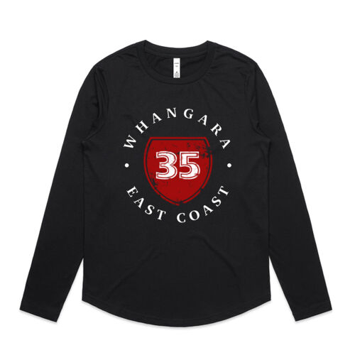 WHANGARA 35 - AS Colour Womens Curve Longsleeve Tee Thumbnail