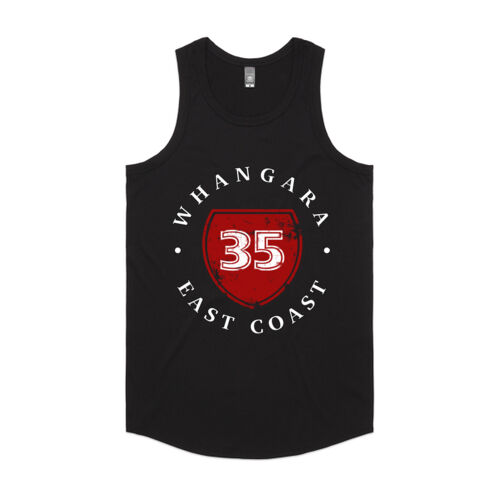 WHANGARA 35 - AS Colour Mens Authentic Singlet Thumbnail