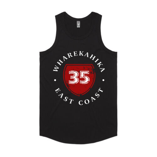 WHAREKAHIKA 35 - AS Colour Mens Authentic Singlet Thumbnail