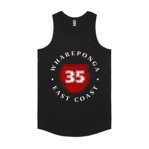 WHAREPONGA 35 - AS Colour Mens Authentic Singlet Thumbnail