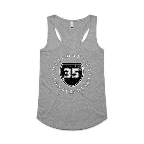 HIRUHARAMA 1.0 - AS Colour Womens Yes Racerback Singlet Thumbnail