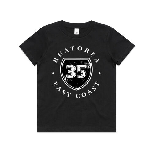 RUATOREA 35 - AS Colour Kids Youth T shirt Thumbnail
