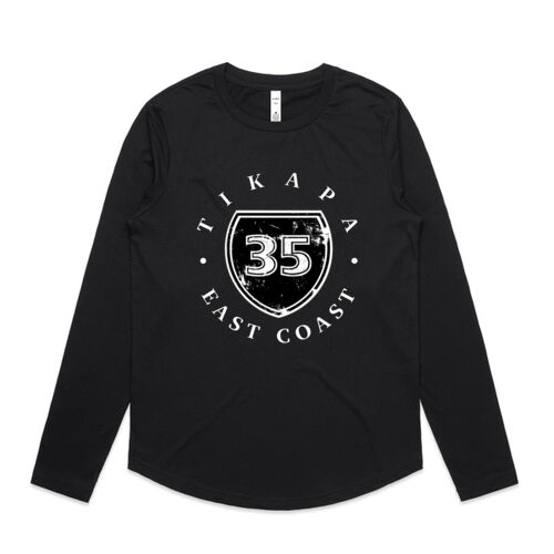 TIKAPA 35 - AS Colour Womens Curve Longsleeve Tee Thumbnail