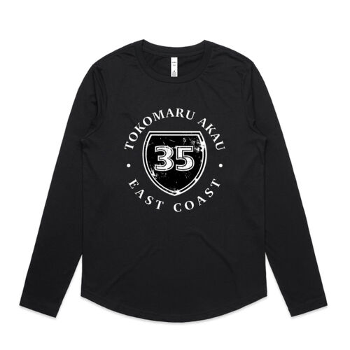 TOKOMARU AKAU 35 - AS Colour Womens Curve Longsleeve Tee Thumbnail