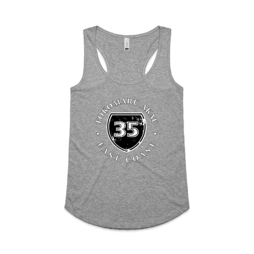 TOKOMARU AKAU 35 - AS Colour Womens Yes Racerback Singlet Thumbnail