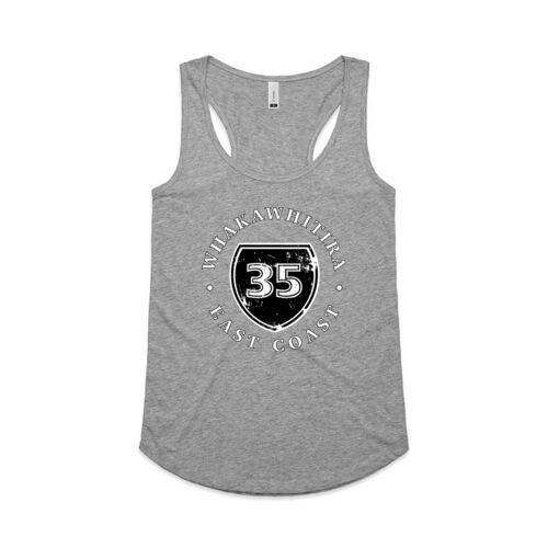 WHAKAWHITIRA 35 - AS Colour Womens Yes Racerback Singlet Thumbnail