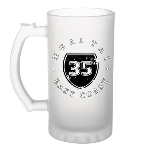 NGAI TAI (Distressed) 1.0 - Frosted Glass Beer Mug Thumbnail