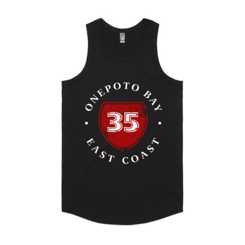 ONEPOTO BAY 35 - AS Colour Mens Authentic Singlet Thumbnail