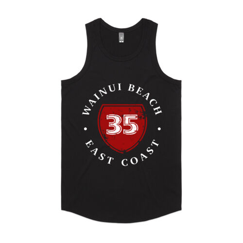 WAINUI BEACH 35 - AS Colour Mens Authentic Singlet Thumbnail