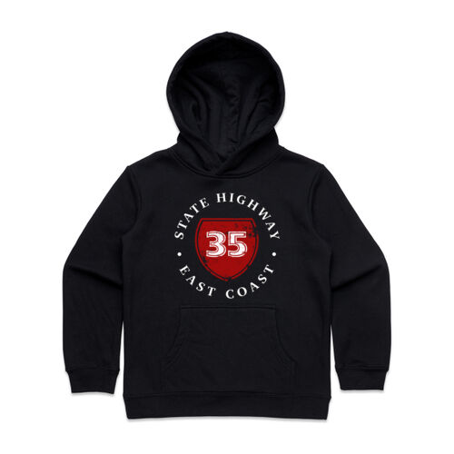 STATE HIGHWAY 35 - AS Colour Kids Supply Hoodie Thumbnail