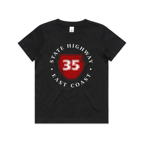 STATE HIGHWAY 35 - AS Colour Kids Youth T shirt Thumbnail