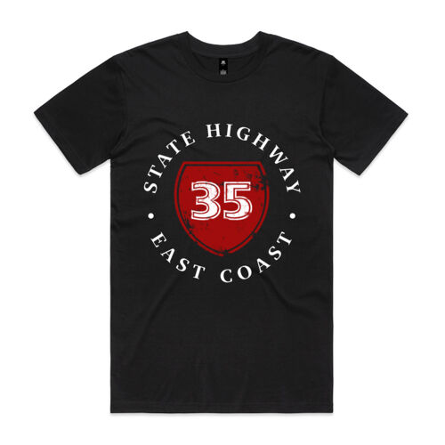STATE HIGHWAY 35 - AS Colour Mens Staple T shirt Thumbnail