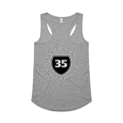 ANAURA BAY 3.0 - AS Colour Womens Yes Racerback Singlet Thumbnail