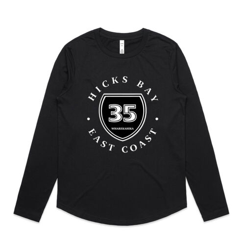 HICKS BAY 3.0 - AS Colour Womens Curve Longsleeve Tee Thumbnail
