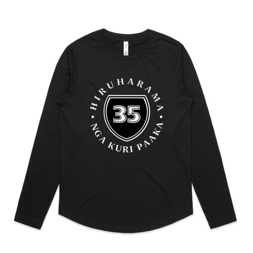 HIRUHARAMA 3.0 - AS Colour Womens Curve Longsleeve Tee Thumbnail