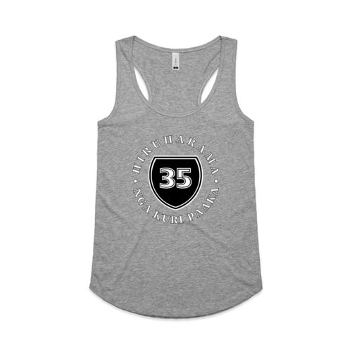 HIRUHARAMA 3.0 - AS Colour Womens Yes Racerback Singlet Thumbnail